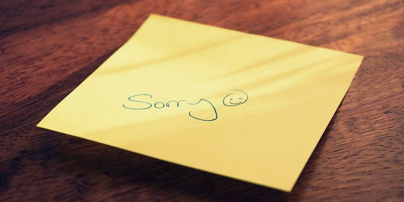 Sorry? Appropriate Apologising at Work | Ellwood Consulting
